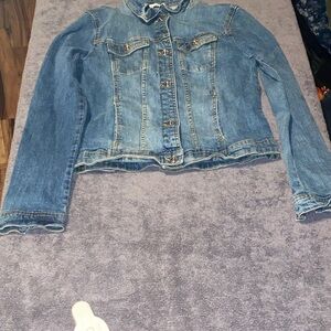 Classic Blue Denim Jean Jacket